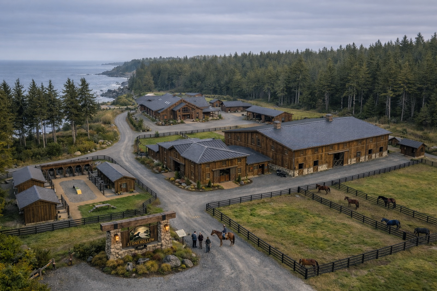 Stonehollow estate on the Ironwood Coast